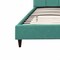 Homeroots Modern Upholstered Square Stitched Platform Bed With Wooden Slats Blue - Queen Size 303546 - alternate 4